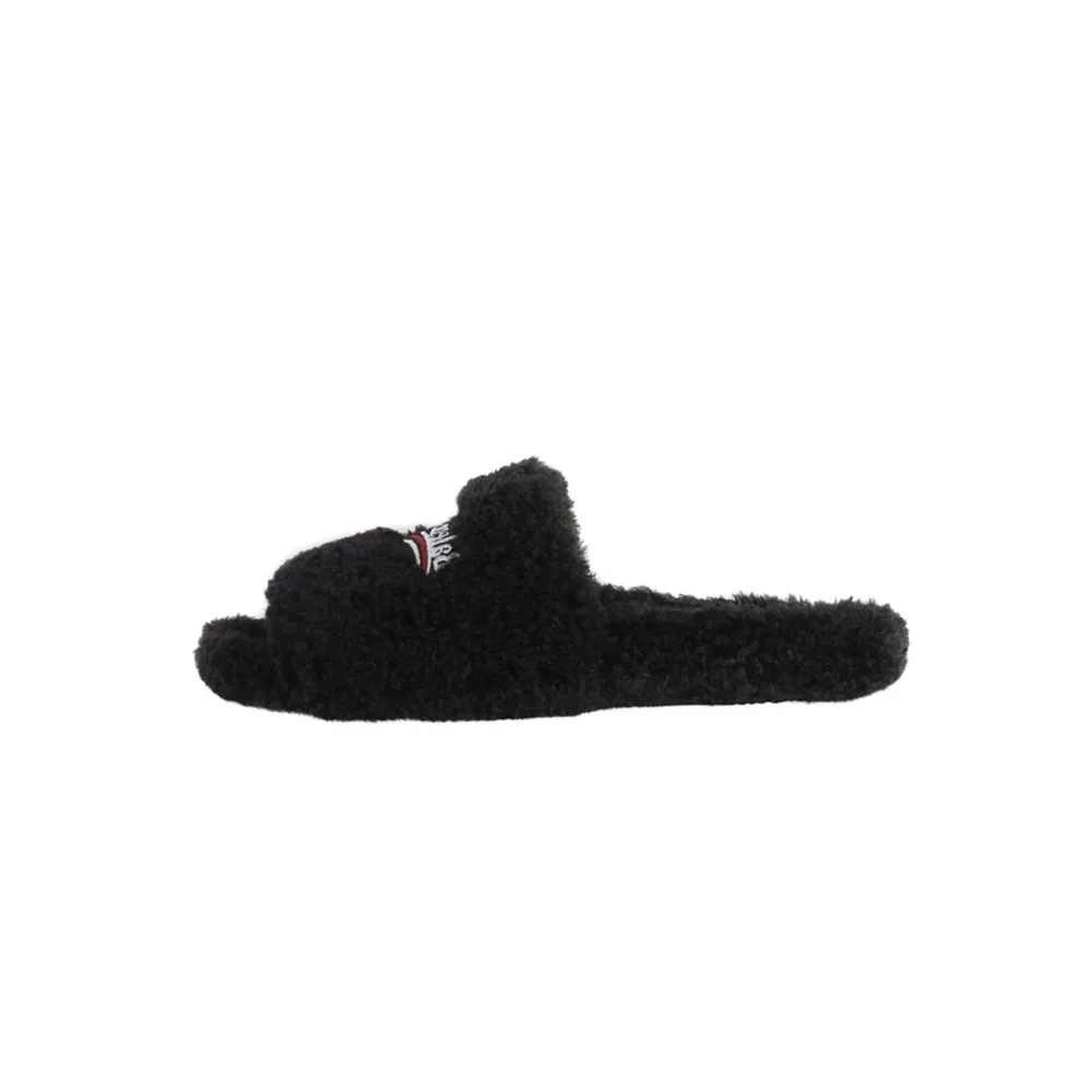 EM Sneakers Balenciaga Furry Slide Black