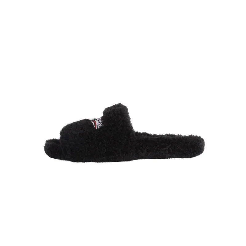 EM Sneakers Balenciaga Furry Slide Black