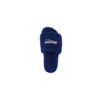 EM Sneakers Balenciaga Furry Slide Blue 02