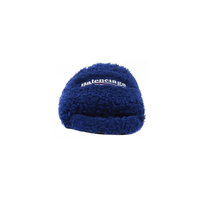 EM Sneakers Balenciaga Furry Slide Blue