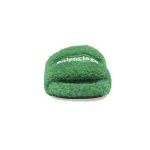 EM Sneakers Balenciaga Furry Slide Green