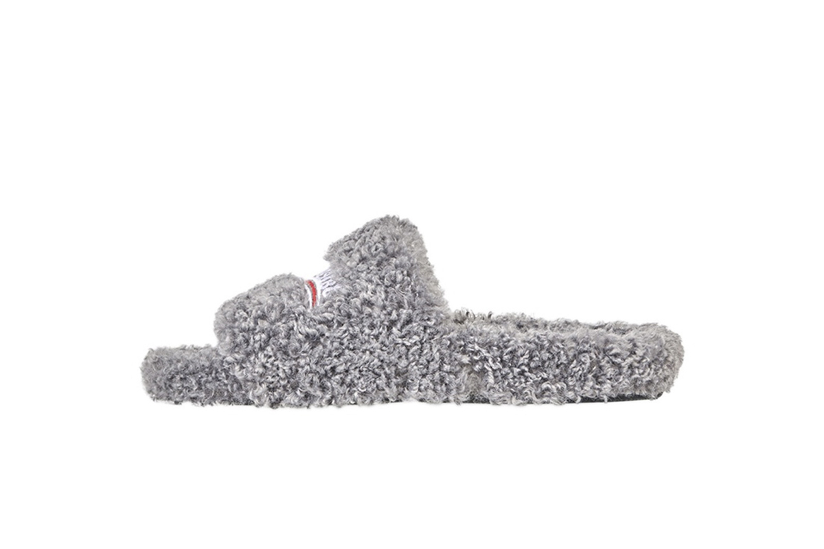 EM Sneakers Balenciaga Furry Slide Grey