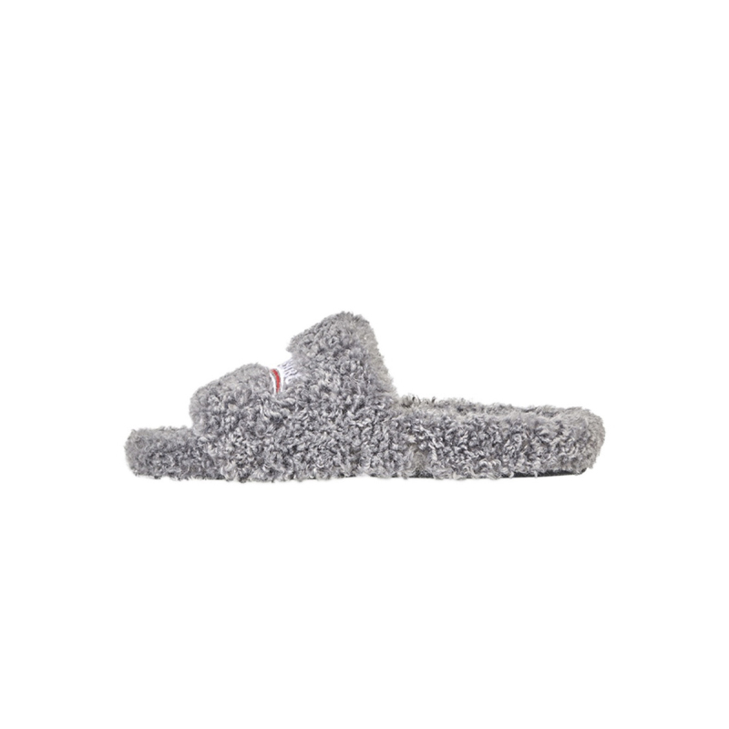 EM Sneakers Balenciaga Furry Slide Grey