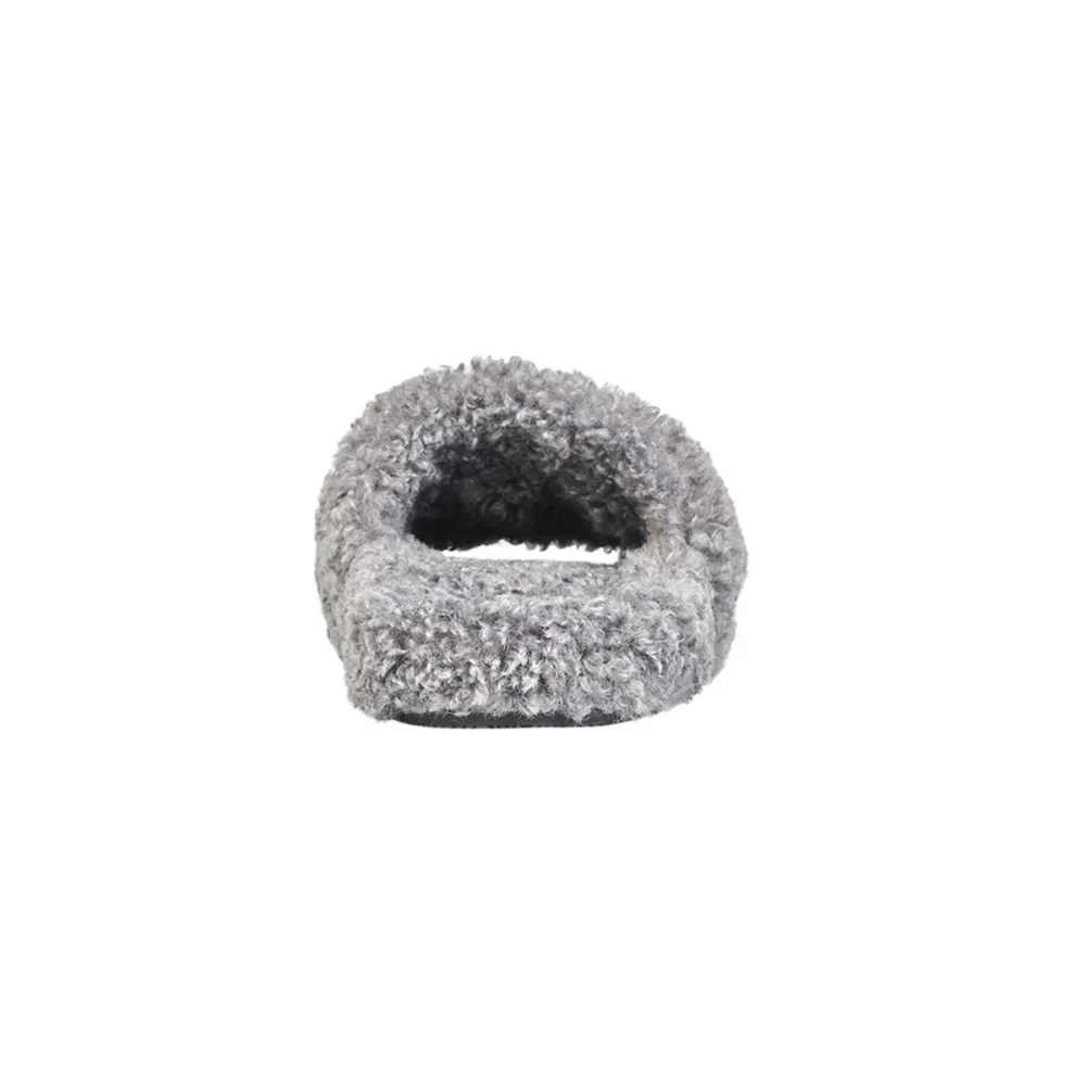 EM Sneakers Balenciaga Furry Slide Grey
