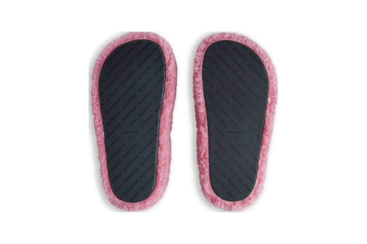 EM Sneakers Balenciaga Furry Slide Pink