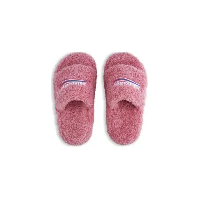 EM Sneakers Balenciaga Furry Slide Pink 02