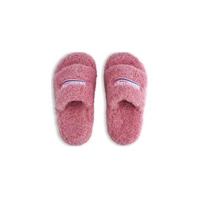EM Sneakers Balenciaga Furry Slide Pink 02