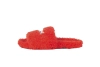 EM Sneakers Balenciaga Furry Slide Red