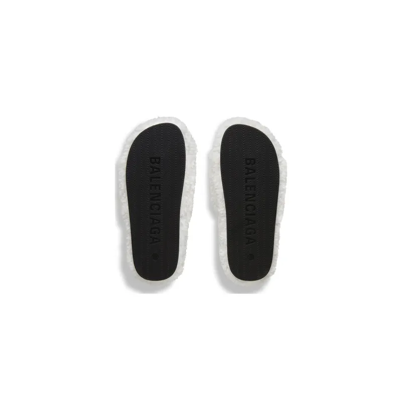 EM Sneakers Balenciaga Furry Slide White