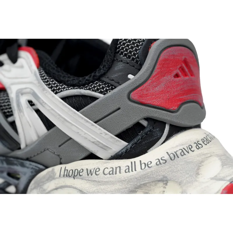 EM Sneakers Adidas XLG Runner Deluxe Graffiti Black Red