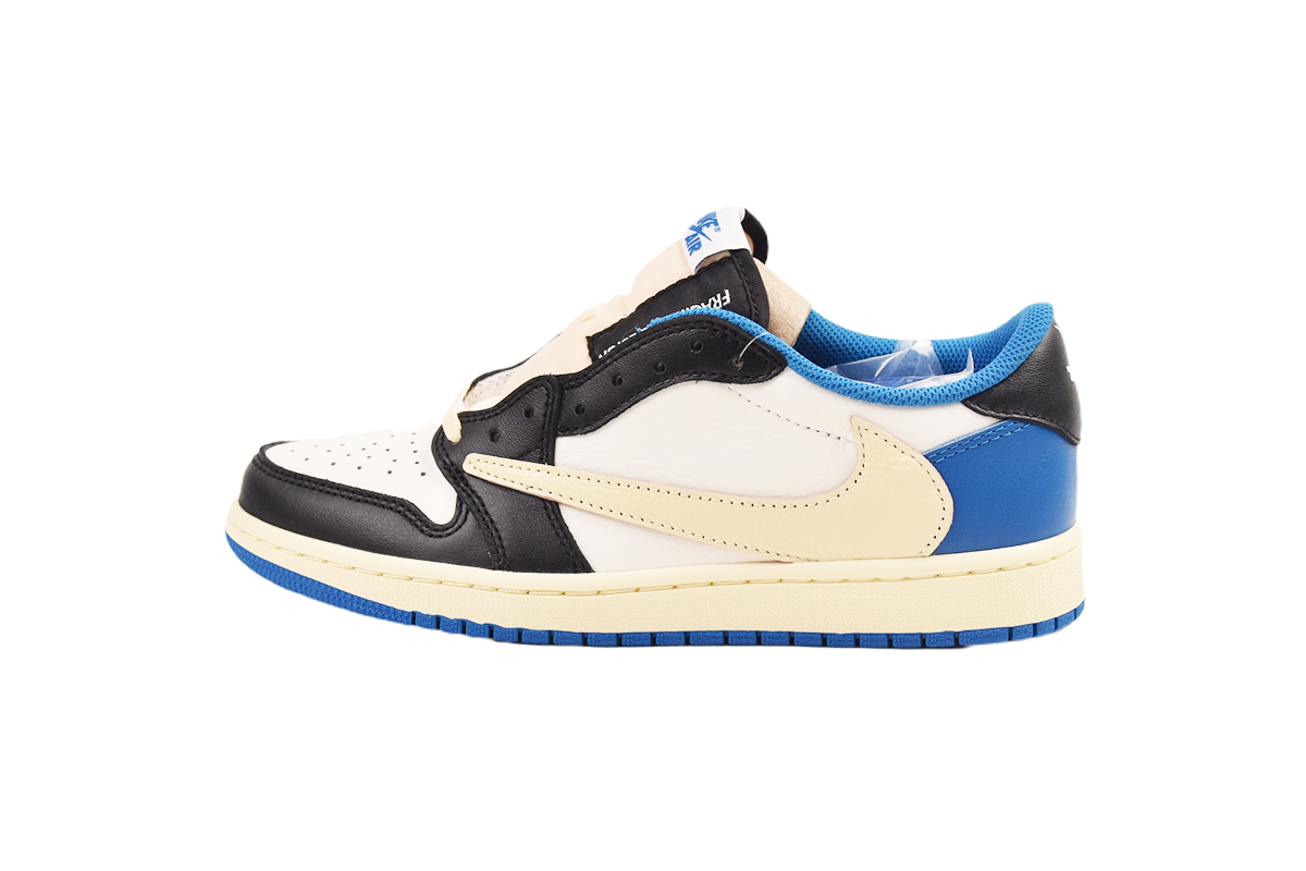 EM Sneakers Jordan 1 Low × Travis Scott x Fragment Design