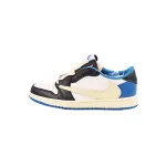 EM Sneakers Jordan 1 Low × Travis Scott x Fragment Design