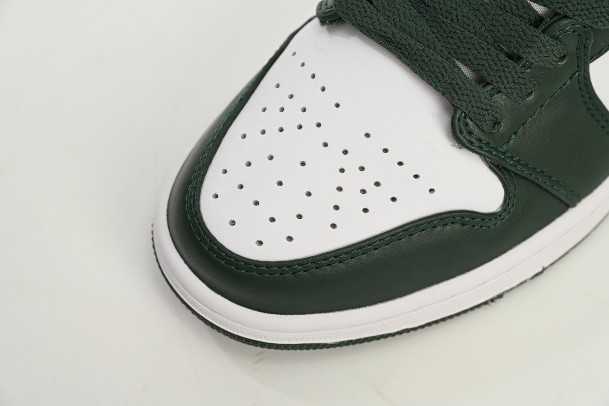 EM Sneakers Jordan 1 Low Blackish Green