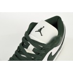EM Sneakers Jordan 1 Low Blackish Green
