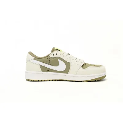 EM Sneakers Jordan 1 Low Golf × Travis Scott Neutral Olive 02