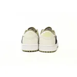EM Sneakers Jordan 1 Low Golf × Travis Scott Neutral Olive
