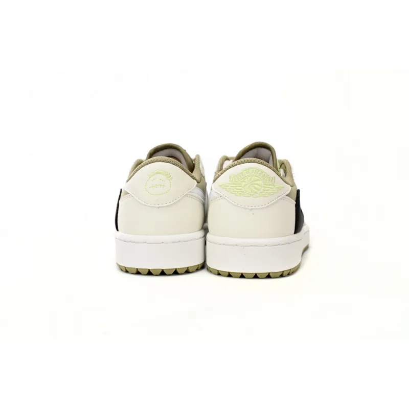 EM Sneakers Jordan 1 Low Golf × Travis Scott Neutral Olive