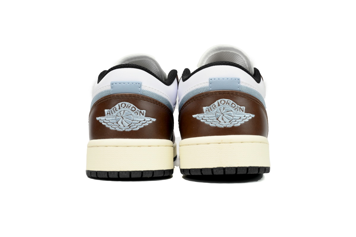 EM Sneakers Jordan 1 Low Mocha Blue Grey