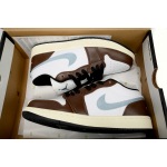 EM Sneakers Jordan 1 Low Mocha Blue Grey
