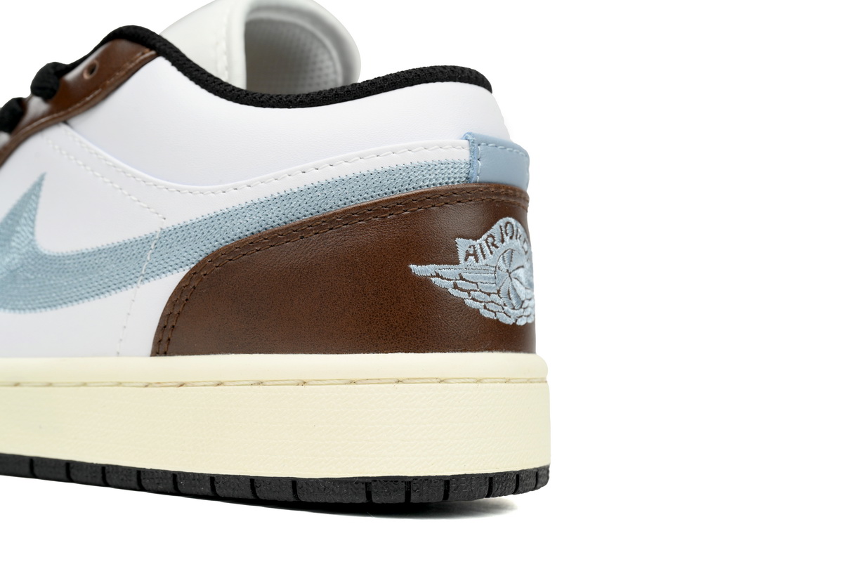 EM Sneakers Jordan 1 Low Mocha Blue Grey