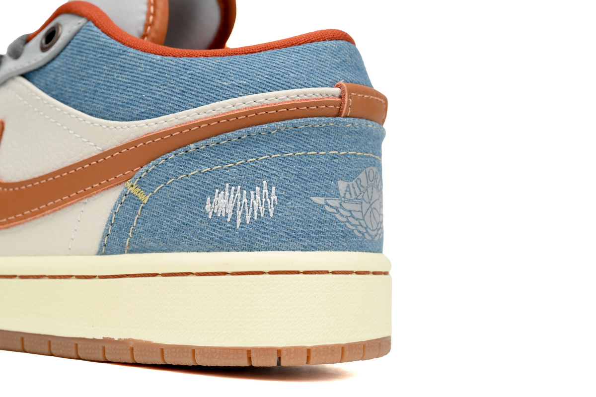 EM Sneakers Jordan 1 Low Phantom Denim 