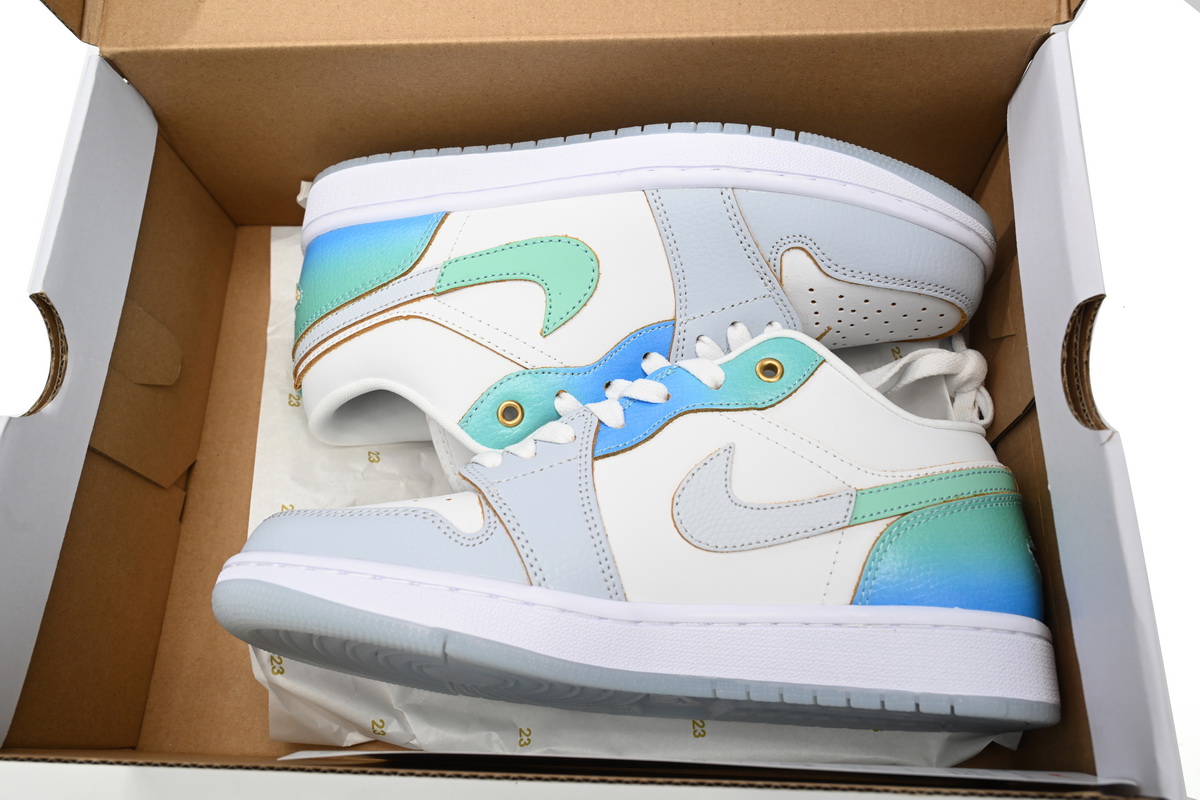 EM Sneakers Jordan 1 Low SE Emerald Rise