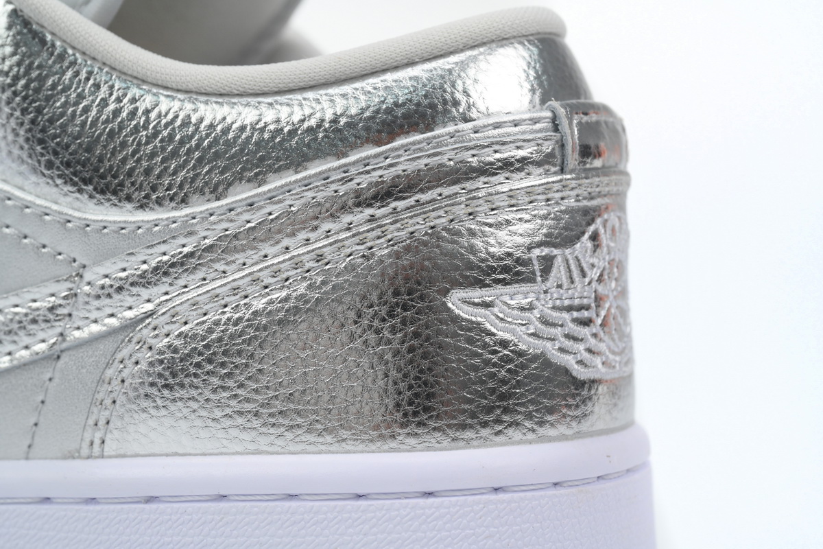 EM Sneakers Jordan 1 Low SE Metallic Silver