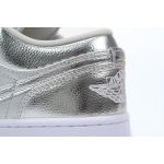 EM Sneakers Jordan 1 Low SE Metallic Silver