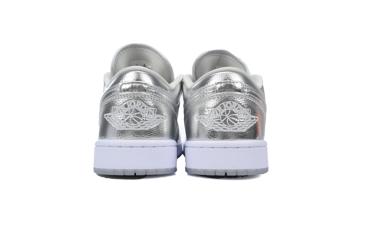 EM Sneakers Jordan 1 Low SE Metallic Silver