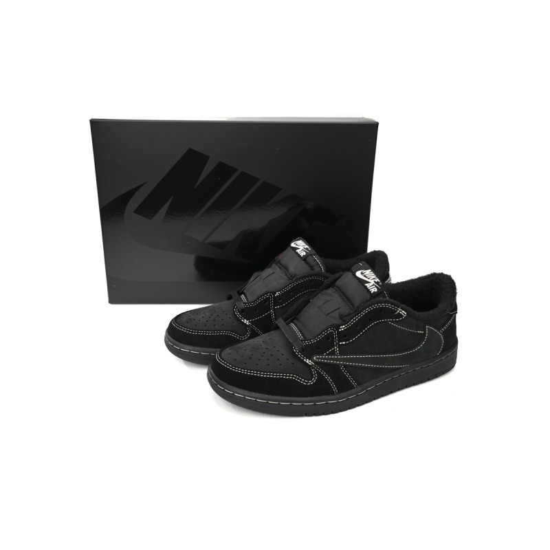 EM Sneakers Jordan 1 Retro Low OG SP ×Travis Scott Black Phantom