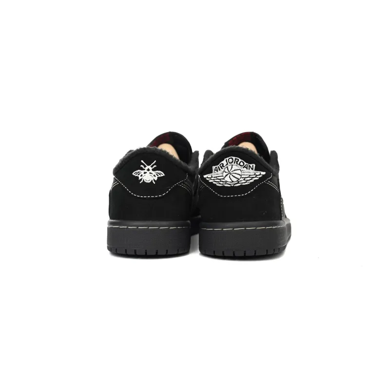 EM Sneakers Jordan 1 Retro Low OG SP ×Travis Scott Black Phantom