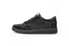 EM Sneakers Jordan 1 Retro Low OG SP ×Travis Scott Black Phantom
