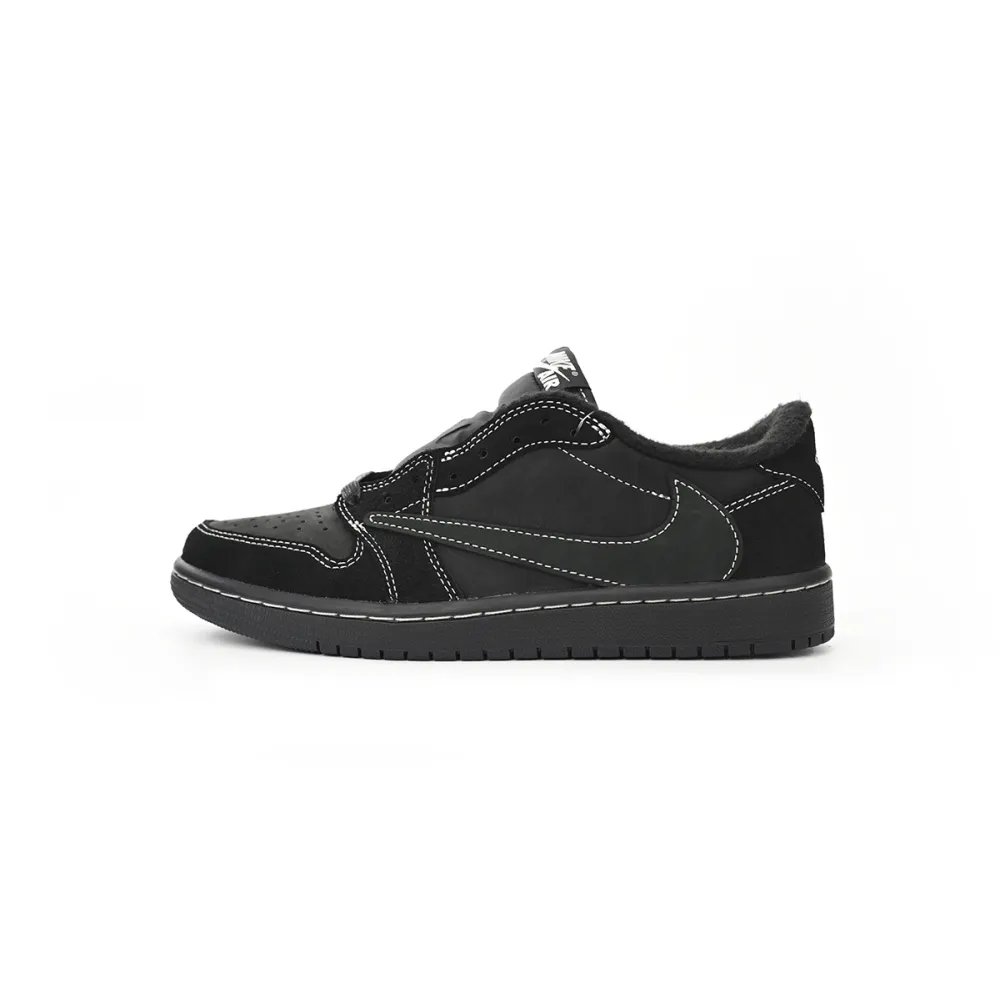 EM Sneakers Jordan 1 Retro Low OG SP ×Travis Scott Black Phantom