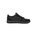 EM Sneakers Jordan 1 Retro Low OG SP ×Travis Scott Black Phantom