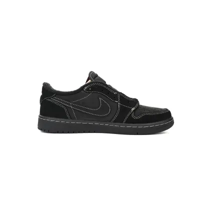 EM Sneakers Jordan 1 Retro Low OG SP ×Travis Scott Black Phantom 02