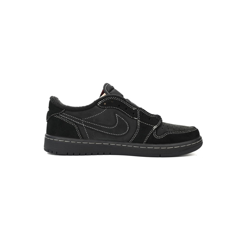 EM Sneakers Jordan 1 Retro Low OG SP ×Travis Scott Black Phantom