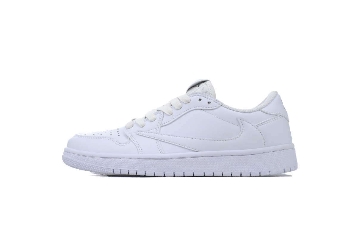 EM Sneakers Jordan 1 Retro Low OG SP Travis Scott Michael Rubin White Party