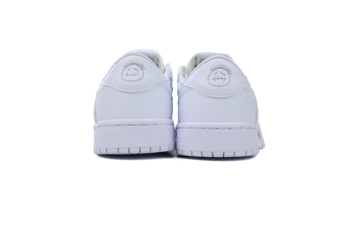 EM Sneakers Jordan 1 Retro Low OG SP Travis Scott Michael Rubin White Party