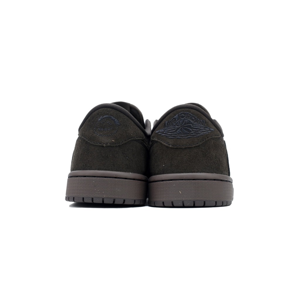 EM Sneakers Jordan 1 Retro Low OG SP × Travis Scott Velvet Brown