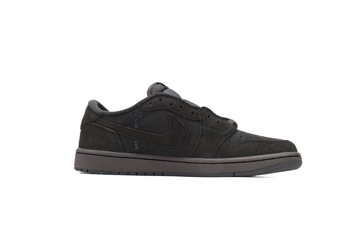 EM Sneakers Jordan 1 Retro Low OG SP × Travis Scott Velvet Brown