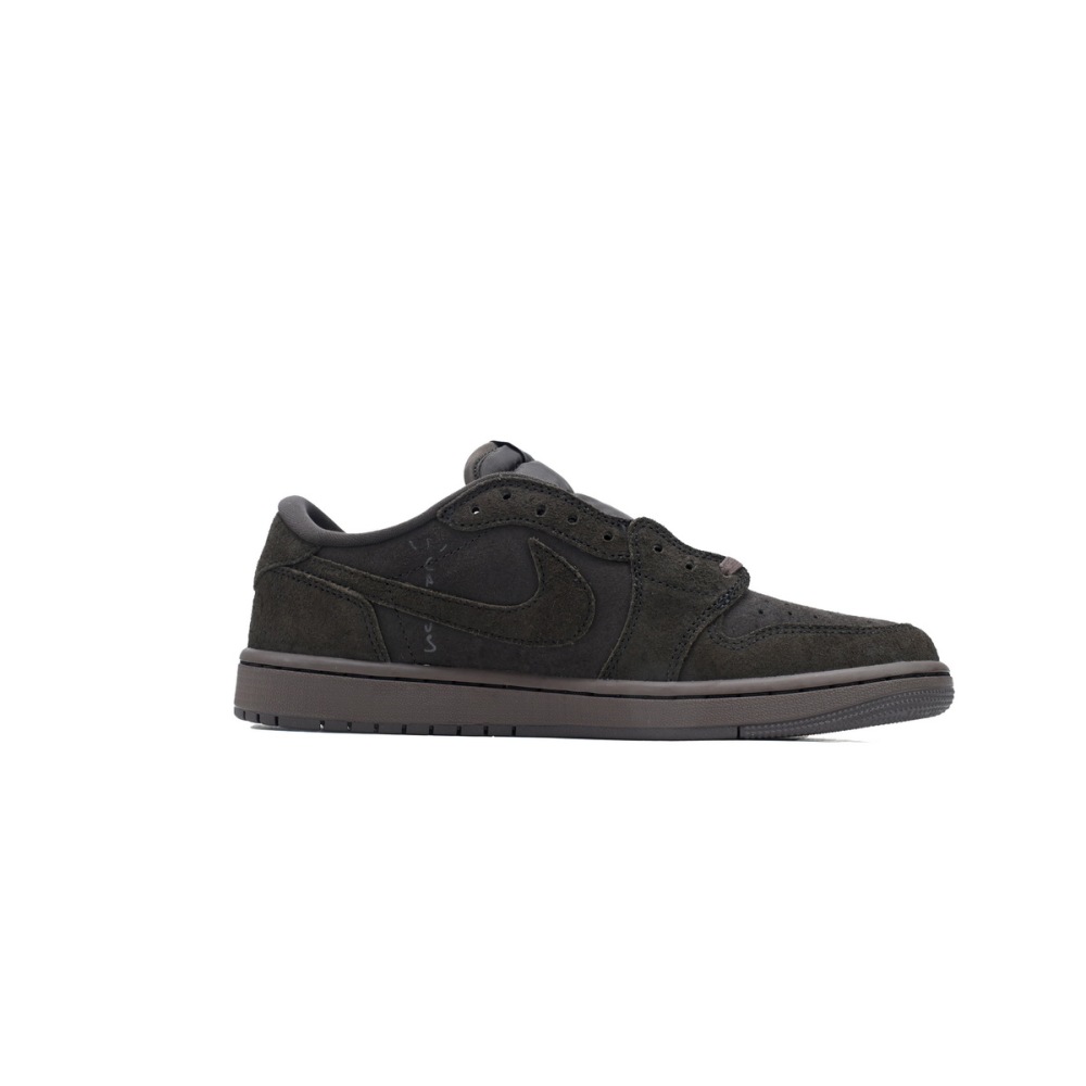 EM Sneakers Jordan 1 Retro Low OG SP × Travis Scott Velvet Brown