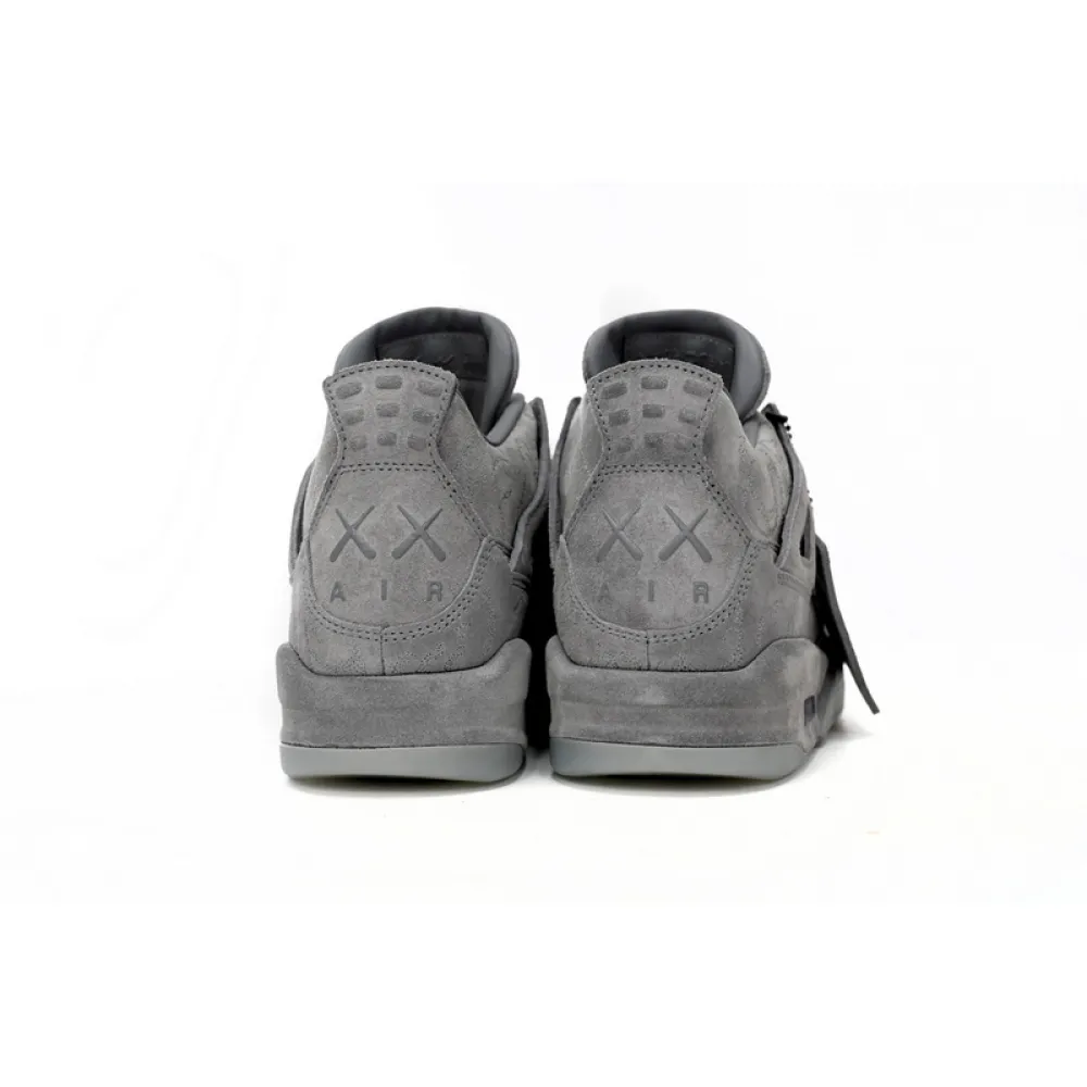 EM Sneakers Air Jordan 4 Retro × KAWS Grey