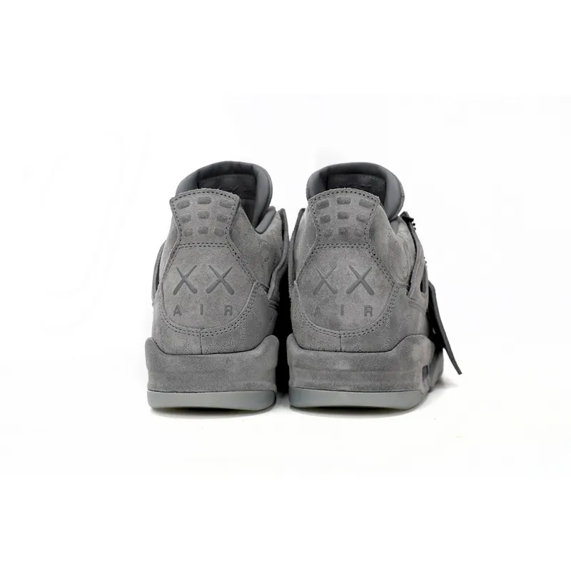 EM Sneakers Air Jordan 4 Retro × KAWS Grey