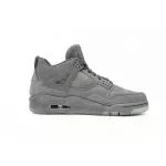 EM Sneakers Air Jordan 4 Retro × KAWS Grey