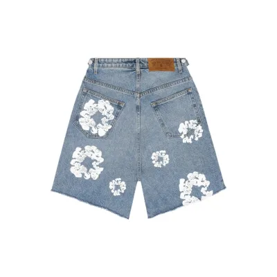 EM Sneakers Denim Tears The Cotton Wreath Jean Shorts Blue 02