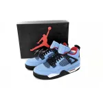 EM Sneakers Jordan 4 Retro Houston Oilers
