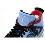EM Sneakers Jordan 4 Retro Houston Oilers