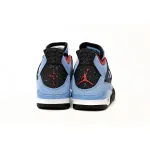 EM Sneakers Jordan 4 Retro Houston Oilers