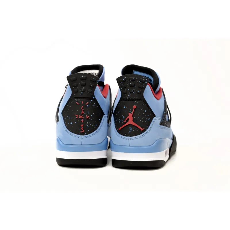 EM Sneakers Jordan 4 Retro Houston Oilers