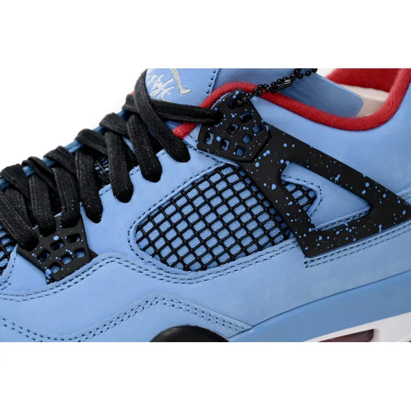 EM Sneakers Jordan 4 Retro Houston Oilers
